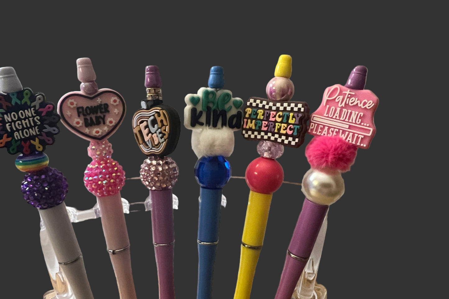 Beaded Pens with different sayings