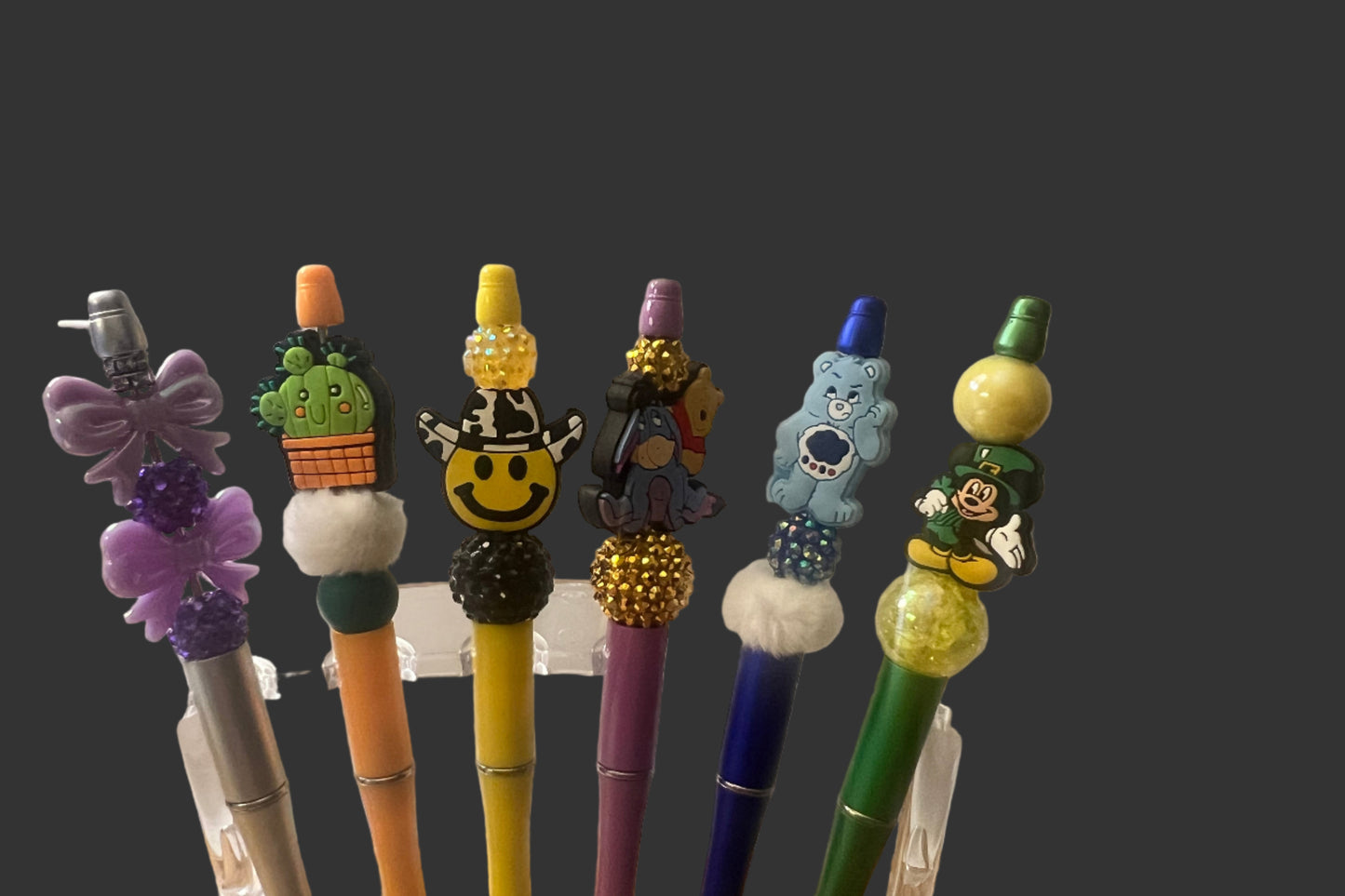 Various Beaded Pens