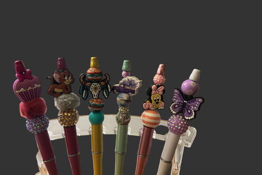 Various Beaded Pens